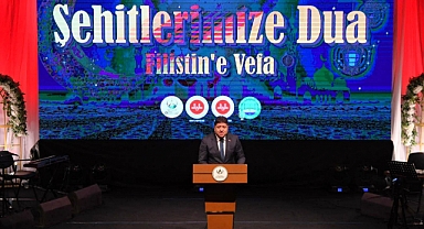 Şehitlerimize dua Filistine vefa programına yoğun ilgi