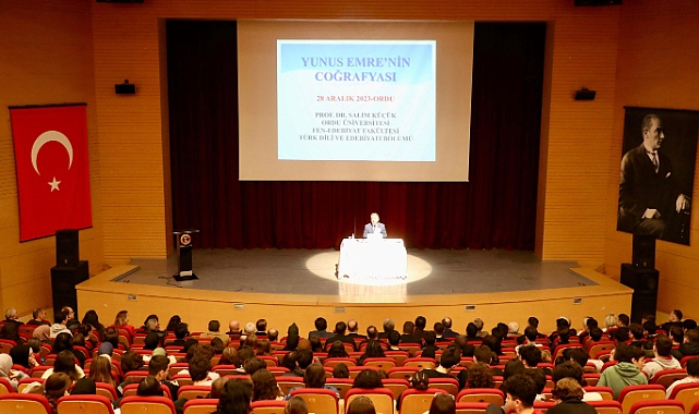 “Yunus Emre’nin Coğrafyası” Konulu Konferans Gerçekleştirildi