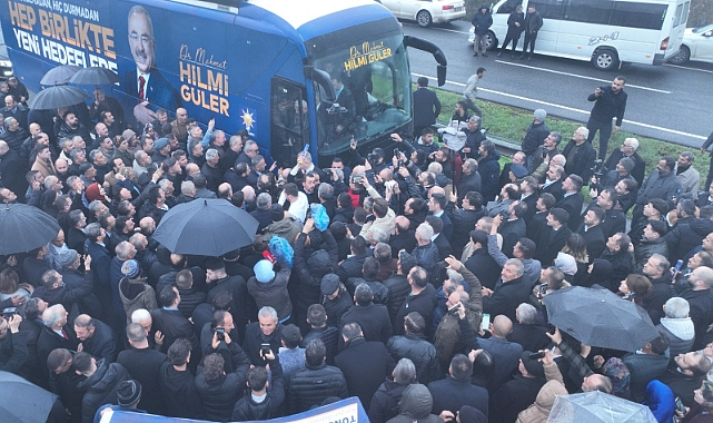 Başkan Güler’e coşkulu karşılama