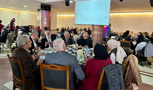 Vali Erol gazi ve şehit aileleriyle biraya geldi