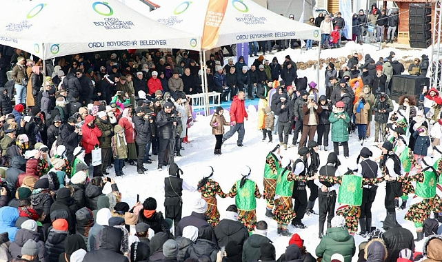 2 bin rakımda Kış Festivali