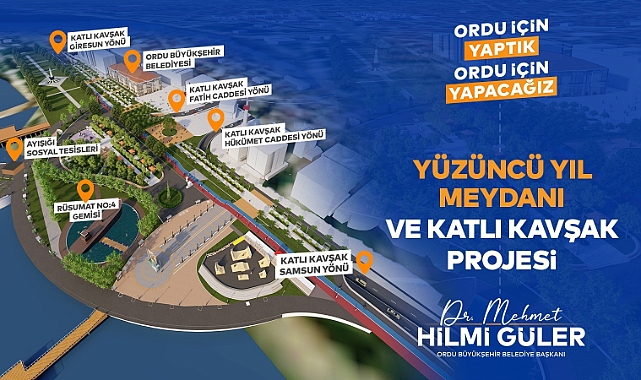 Altınordu meydanına kavuşuyor