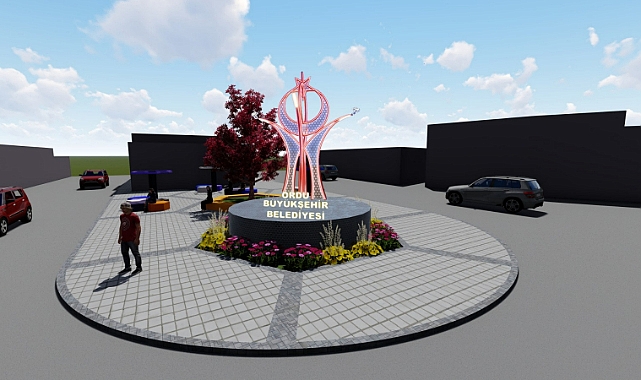 Büyükşehir’den Gürgentepe’ye modern meydan