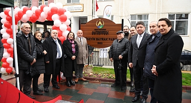 Hüseyin Bayrak çocuk parkı açıldı