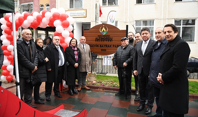 Hüseyin Bayrak çocuk parkı açıldı