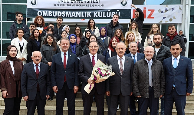 Kamu Başdenetçisi Av. Şeref Malkoç ODÜ'de öğrencilere seslendi