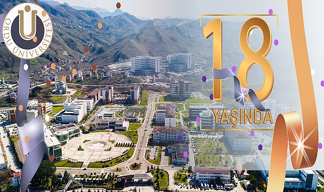 Ordu Üniversitesi 18 yaşında
