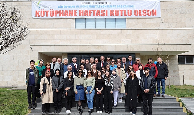 Ordu Üniversitesi'nde 60’ıncı Kütüphane Haftası kutlandı
