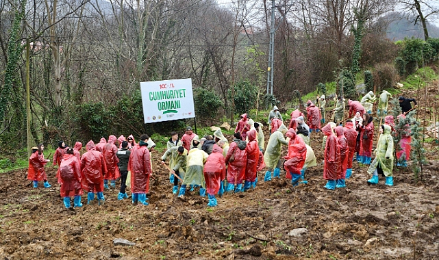Ormancılık Günü Münasebetiyle Fidan Dikimi Yapıldı