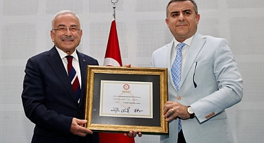 Başkan Güler mazbatasını aldı