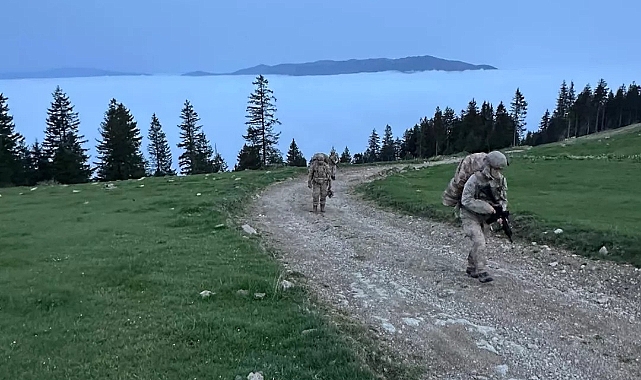 Ordu Jandarmadan arazi taraması