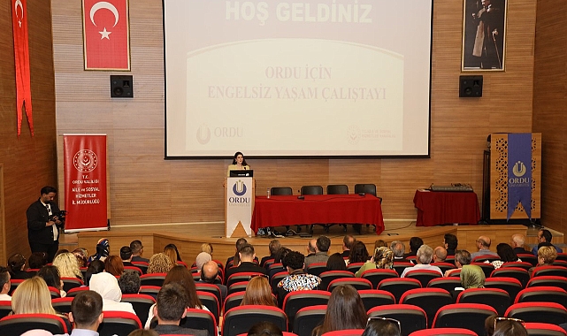 Ordu İçin Engelsiz Yaşam çalıştayı düzenlendi