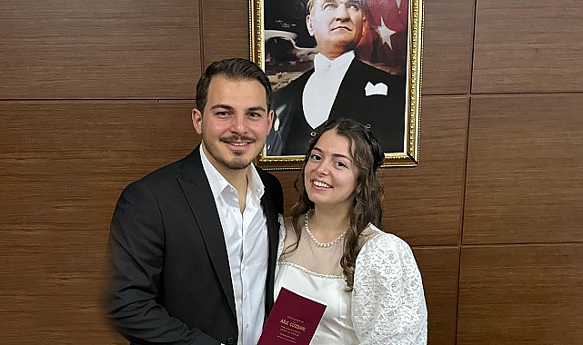 Mısırlı ve Altuntaş ailelerinin mutlu günü