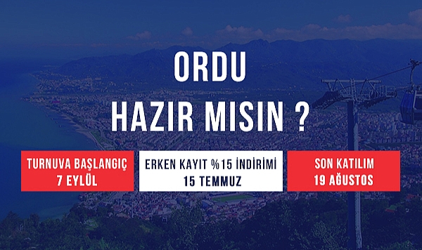 National Corporate League Ordu'da başlıyor!