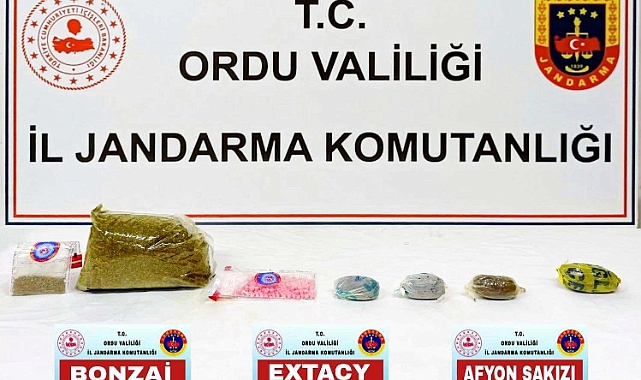Ordu'da büyük uyuşturucu operasyonu