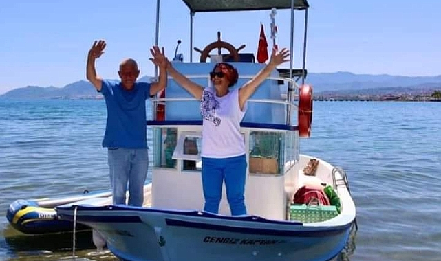 Ordulu emekli çiftin sıra dışı deniz yolculuğu