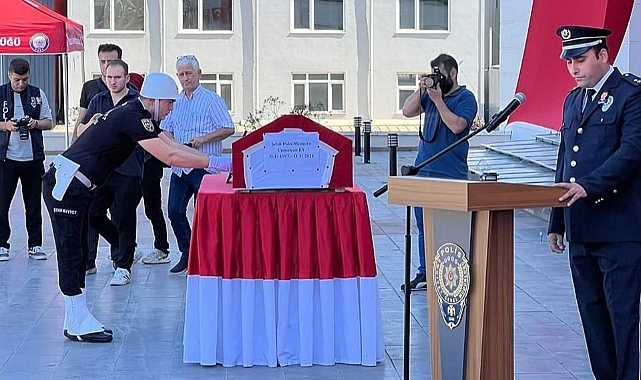 Ordulu şehit polis Cemalcan Ev için kocaelinde tören yapıldı