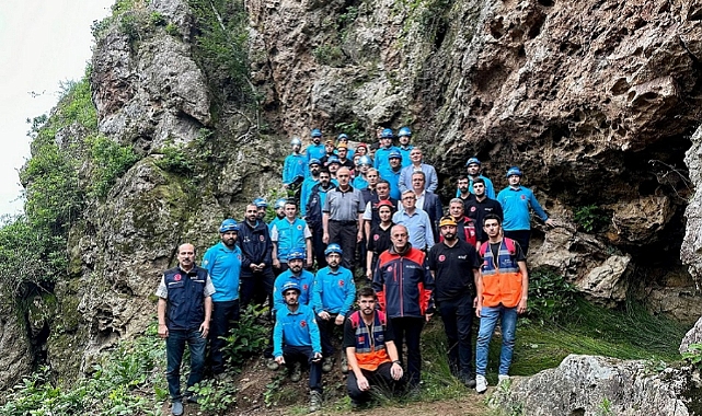 TDV Arama Kurtarma Ekibi, Yoroz Kent Ormanı’nda Tatbikat Yaptı