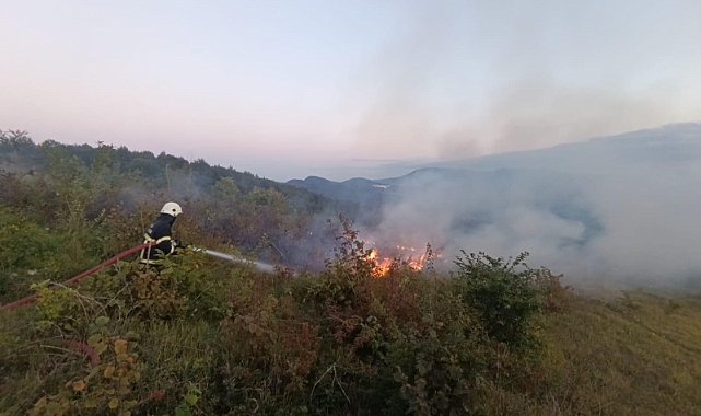 Ordu'da anız yangınları tehlikesi sürüyor: İtfaiye Uyarıyor!