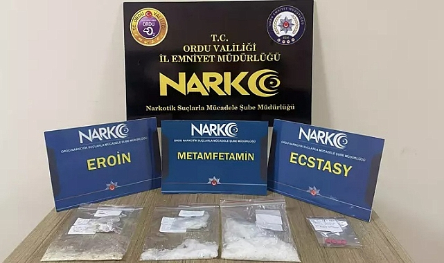 Ordu'da uyuşturucuya geçit Yok: Büyük operasyonlar ve tutuklamalar