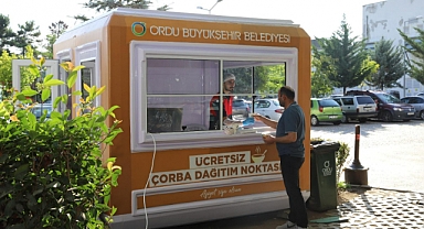 Ordu Hastanelerinde "Afiyet Şifa Olsun" çorba ikramı başladı
