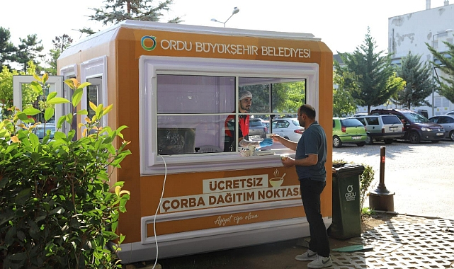 Ordu Hastanelerinde "Afiyet Şifa Olsun" çorba ikramı başladı