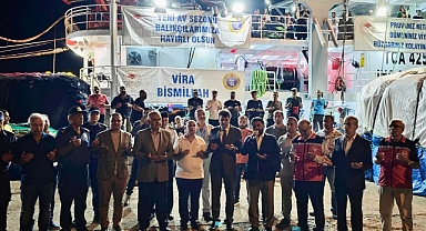 Balıkçılar "Vira Bismillah" diyerek sezona başladı