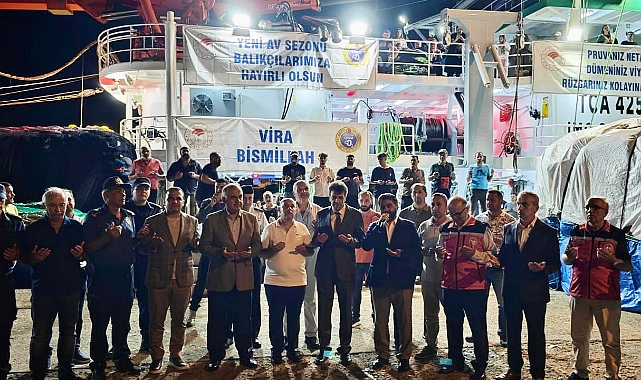 Balıkçılar "Vira Bismillah" diyerek sezona başladı