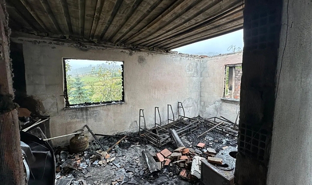 Korgan'da şok Saldırı: Belediye başkan yardımcısının evi ateşe verildi