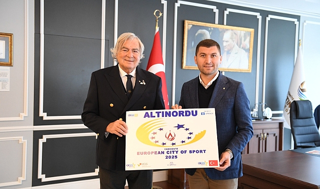 Altınordu'nun spor vizyonu Avrupa Yolunda