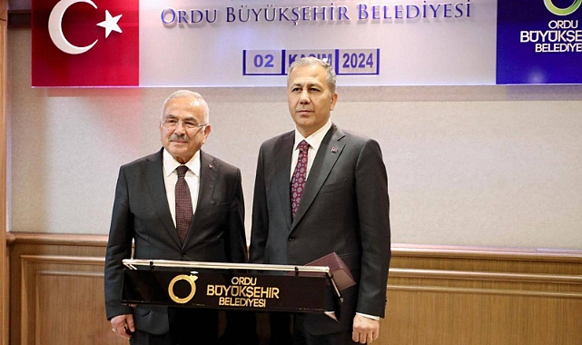 İçişleri Bakanı Ali Yerlikaya, OBB'Yİ ziyaret etti