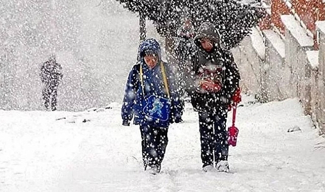 Kar Yağışı ve Buzlanma Nedeniyle Eğitime Ara Verildi