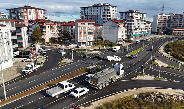 Kuğukent kavşağı artık modern ve güvenli