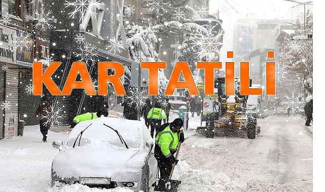 Ordu'da Kar Tatili: 15 İlçede eğitime ara verildi