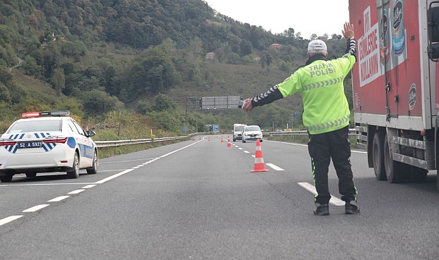 Ordu'da trafik denetimleri sıkılaştırıldı: 1 haftada 39 yaralamalı kaza