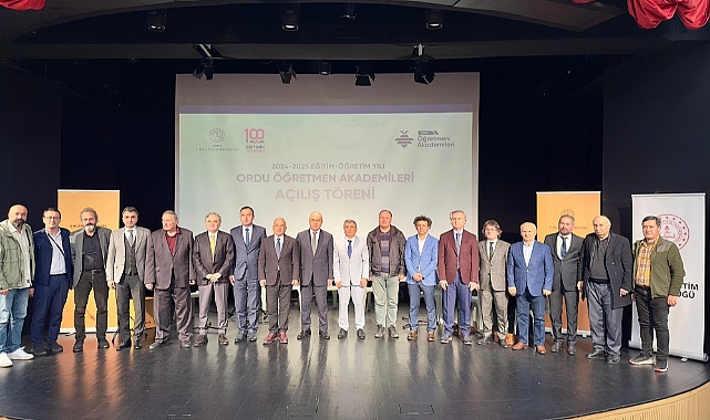 Ordu Öğretmen Akademisi projesi hayata geçirildi