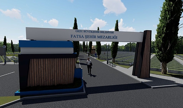Fatsa'ya modern şehir mezarlığı geliyor
