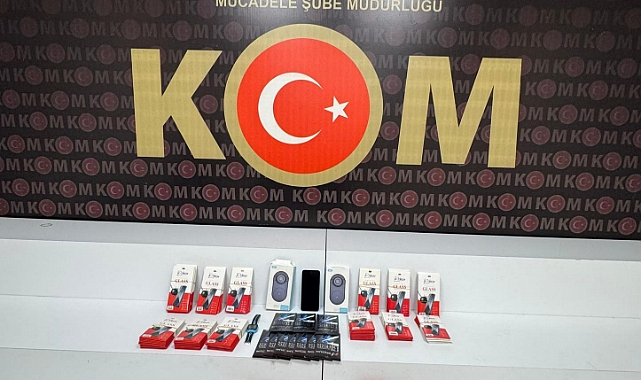 Korgan'da kaçak Emtia operasyonu: