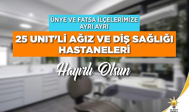 Ordu bölgesel sağlık üssü oluyor