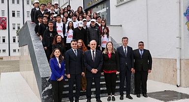 PİSA’da başarılı olan Ordu Fen Lisesi öğrencilerine Kutlama