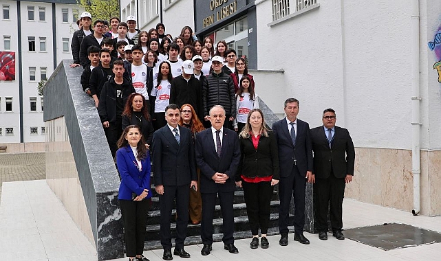 PİSA’da başarılı olan Ordu Fen Lisesi öğrencilerine Kutlama