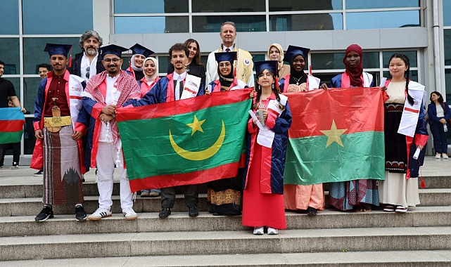 Kültür elçileri yetişti: Ordu Üniversitesi'nde uluslararası mezuniyet töreni