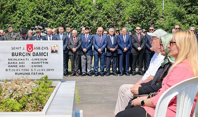 Ordu'da Kurban Bayramı nedeniyle şehitlerimizin kabirleri ziyaret edildi