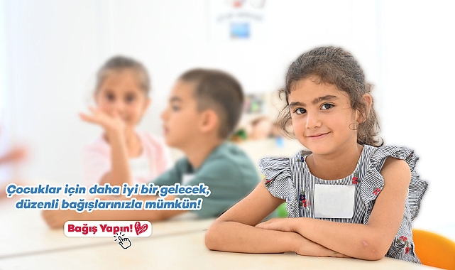 AÇEV, düzenli bağışlarla daha fazla çocuğa ulaşmayı hedefliyor