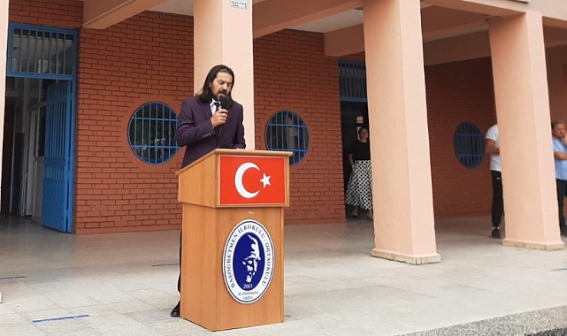 Altınordu Başöğretmen İlkokulu ve Ortaokulu'nda ilk ders zili heyecanı