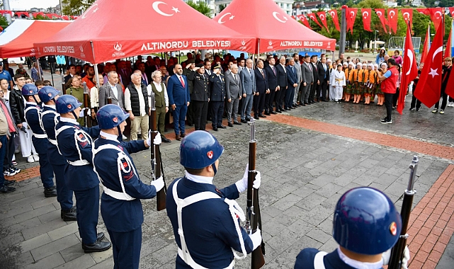 Atatürk’ün Ordu’ya gelişinin 101. yılı coşkuyla kutlandı