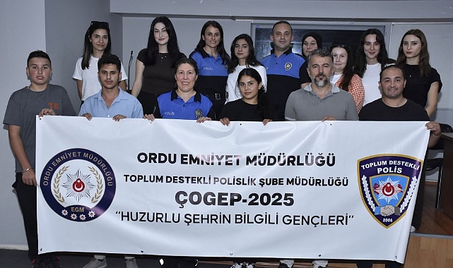 “Huzurlu Şehrin Bilgili Gençleri” Projesi ile Ordu’da Bilgisayar Kursu Başladı