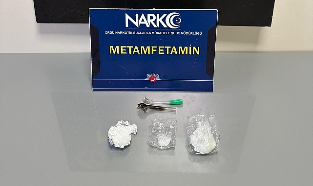 Ordu'da Uyuşturucu Operasyonu: 25 şahsa işlem, 1 tutuklama