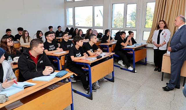 Ordu Valisi Erol'dan Ordu Lisesi'ne ziyaret
