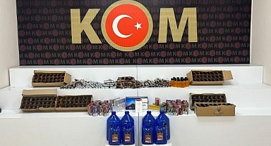 Ordu’da kaçak alkol operasyonu!